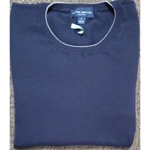Peter‎ Millar Collection Men's Navy Excursionist Flex Crewneck Sweater Size Med